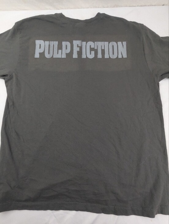 Pulp Fiction Other - Pulp Fiction Men's Grey Slate Gray Short Sleeve Graphic Tee XL